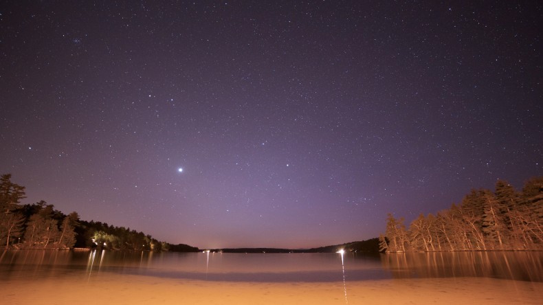 beach-night-trees-lake