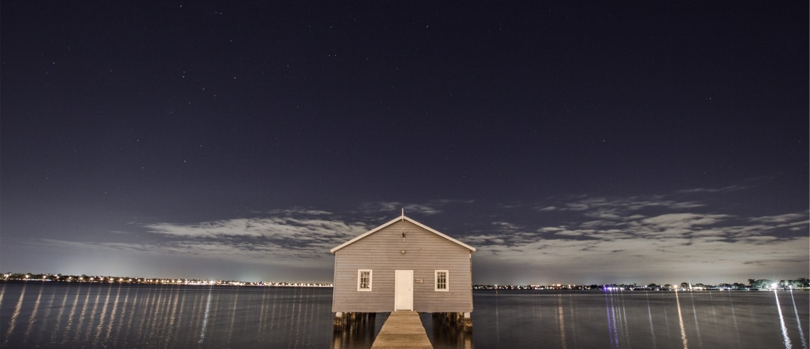 landing-stage-sea-sky-night